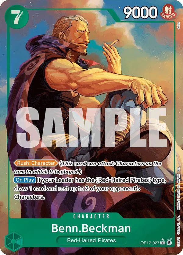 #OP17-027 (Alt Art) The Worlds Strongest Warriors - Benn.Beckman