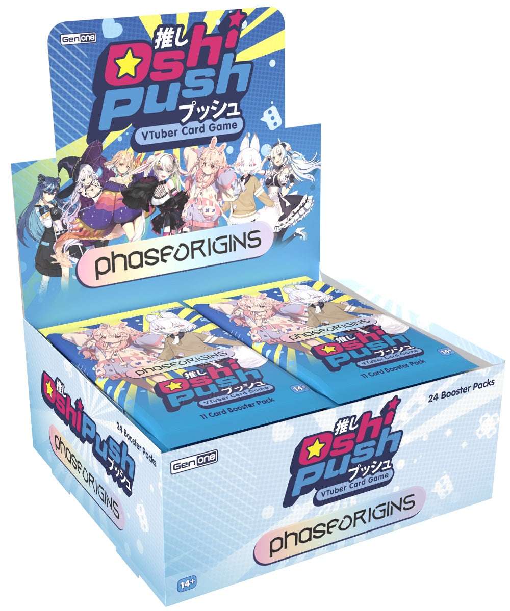 OSHI PUSH: THE VTUBER CARD GAME GEN ONE BOOSTER PACK