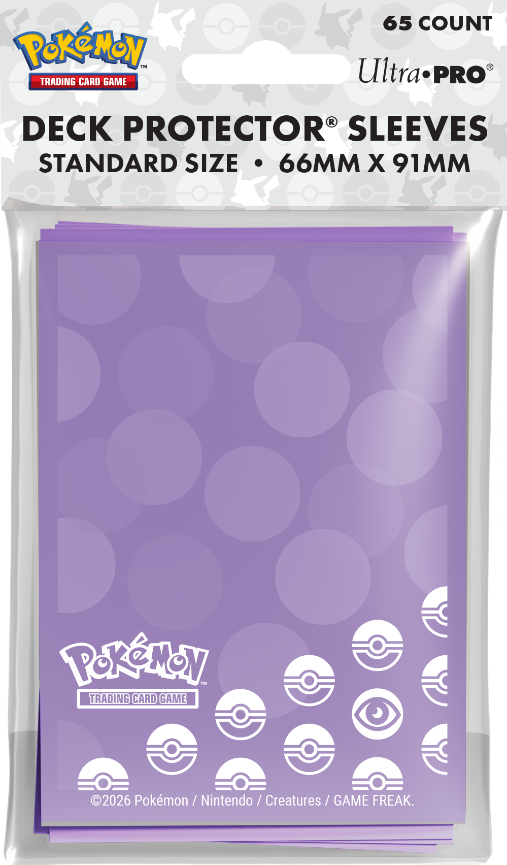 Ultra Pro Deck Protector Pokemon Energy Type Sleeves(65 count)