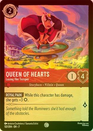 #122 Archazia's Island-Queen of Hearts: Losing Her Temper (Foil)