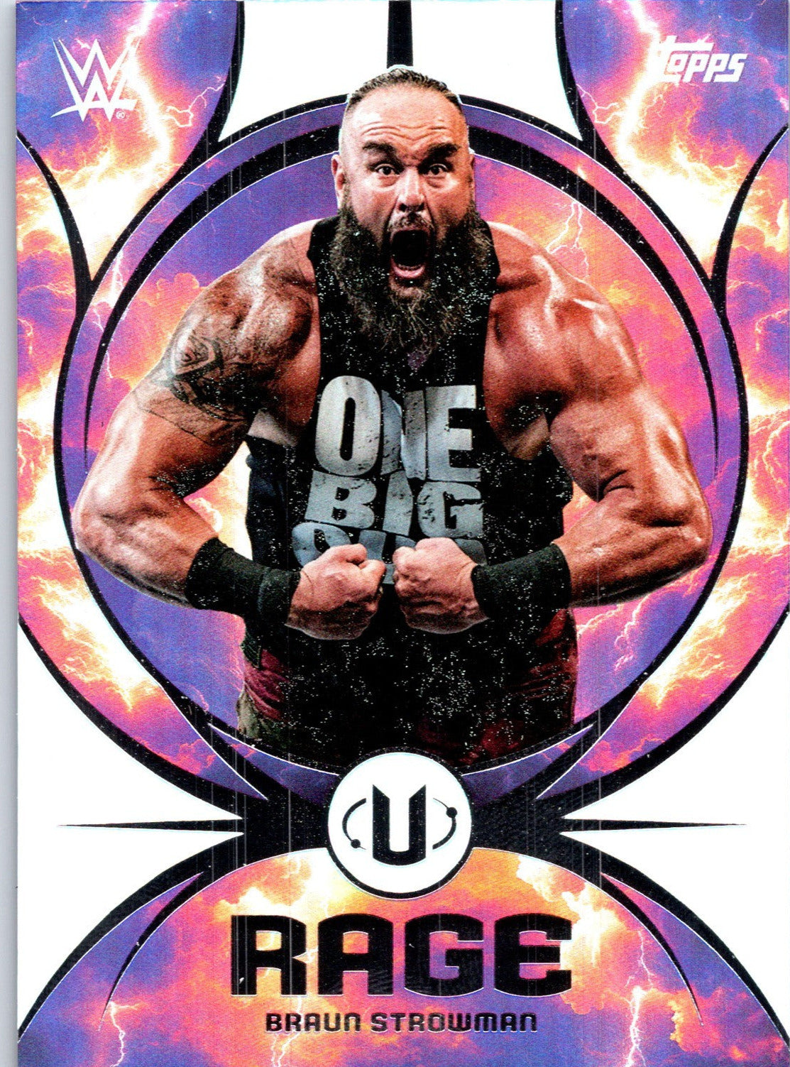 2025 Topps Universe- Braun Strowman Rage Card (RA-1)