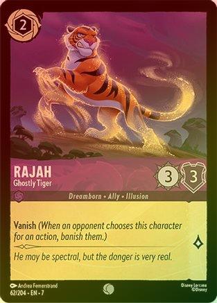 #62 Archazia's Island-Rajah: Ghostly Tiger(Foil)