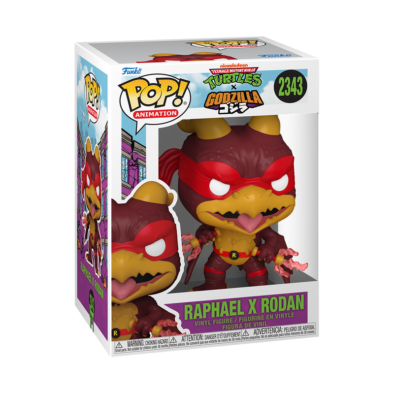TMNT X Godzilla Assorted Funko Pops