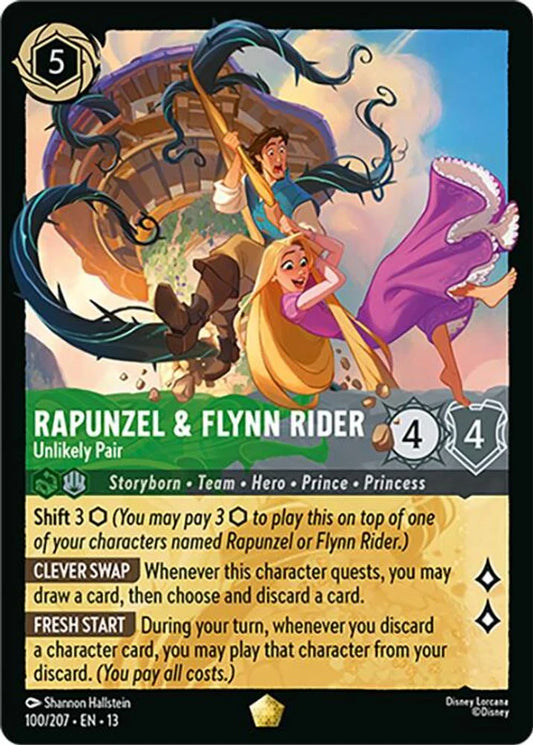 #100 Attack of the Vine- Rapunzel & Flynn Rider: Unlikely Pair