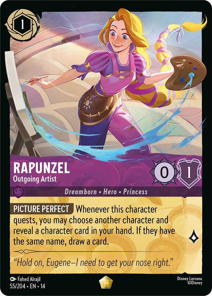 #55 Hyperia City- Rapunzel Outgoing Artist