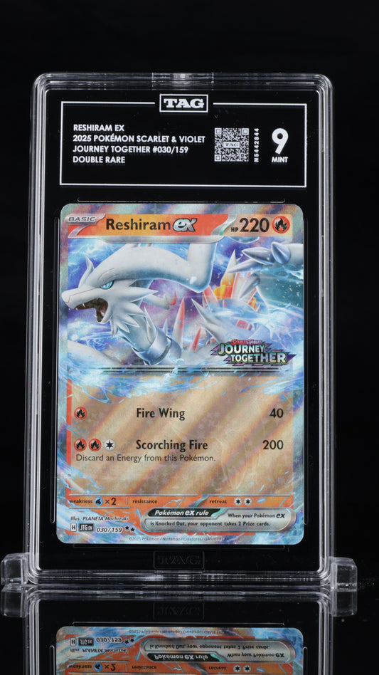 Reshiram Ex- #30 Journey Together Stamped- TAG 9