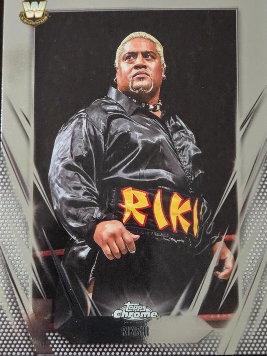 2026 Topps Chrome WWE-#92 Rikishi