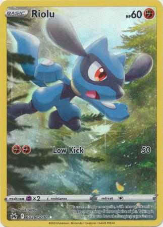 #GG26 Galarian Gallery Crown Zenith- Riolu