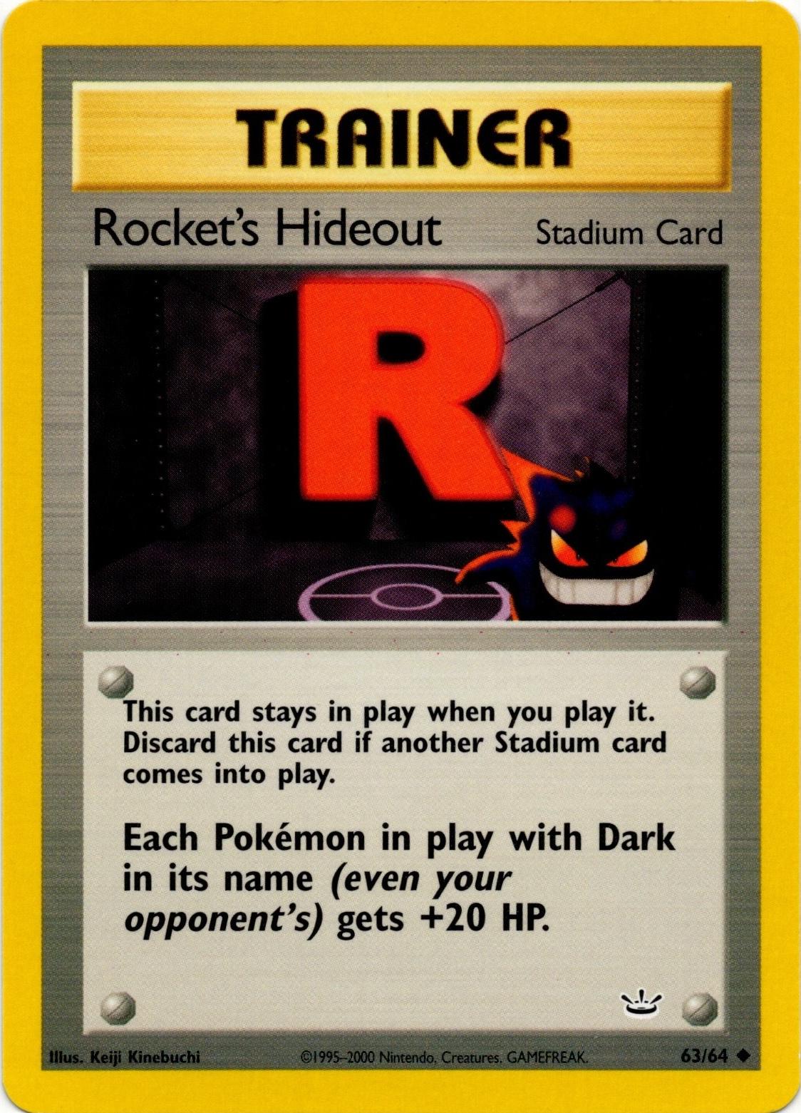 #63 Neo Revelation- Rocket's Hideout