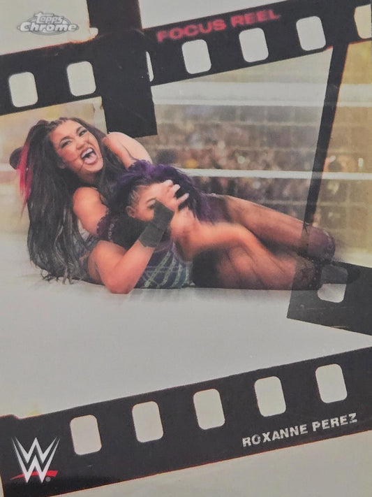 2026 Topps Chrome WWE- FR-3 Roxanne Perez(Focus Reel)