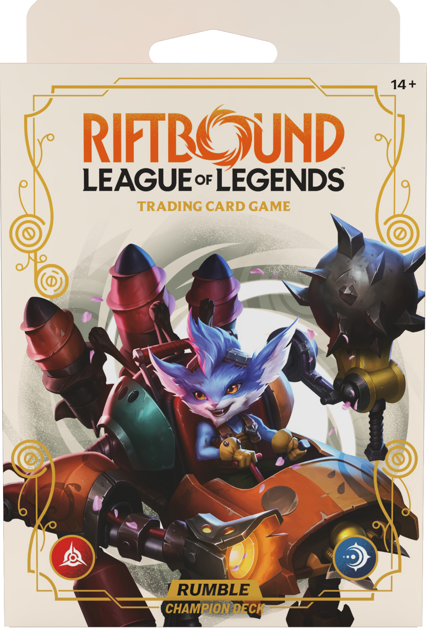 Riftbound League of Legends Spiritforged Champion Deck Rumble