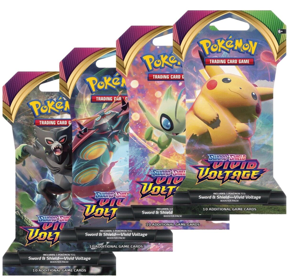 Vivid Voltage Sleeved Booster Pack