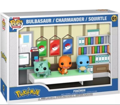 Bulbasaur/Squirtle/Charmander 01 Starter Moments Funko Pop