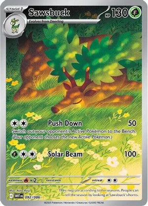 #92 White Flare- Sawsbuck