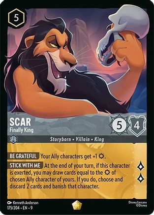 #175 Fabled-Scar (Finally King)Legendary