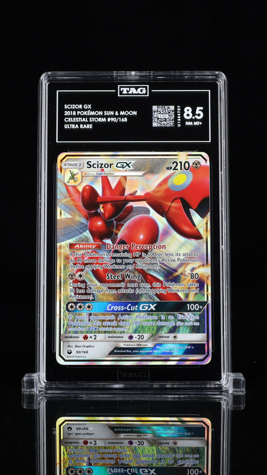 Scizor GX- #90 Celestial Storm- TAG 8.5