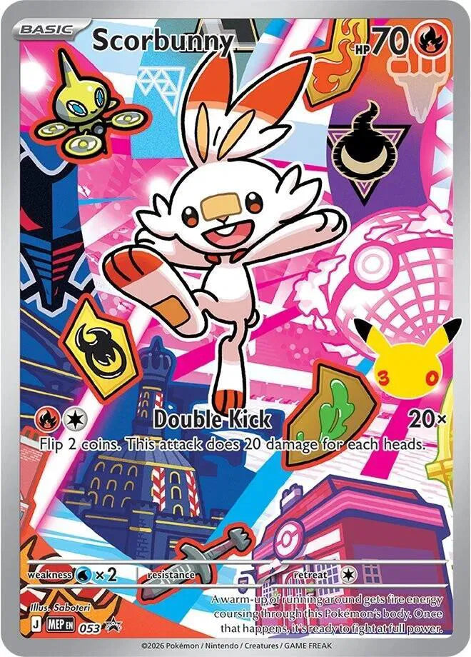 #53 Mega Evolution Promos- Scorbunny