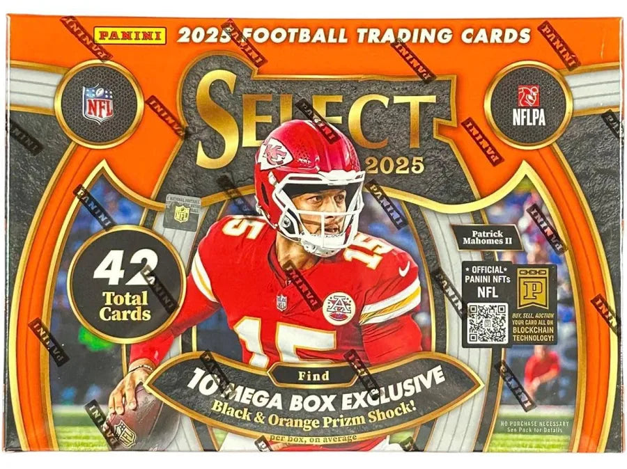 Panini Select H2 Football 2025 Mega Box