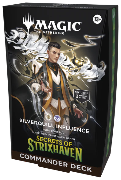 Magic The Gathering Strixhaven Commander Decks