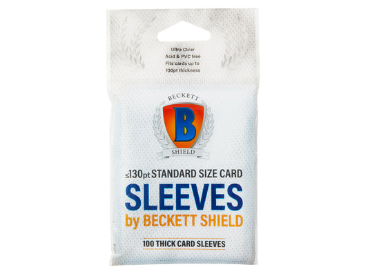 Beckett Shield Thick Card Sleeves (100 count)