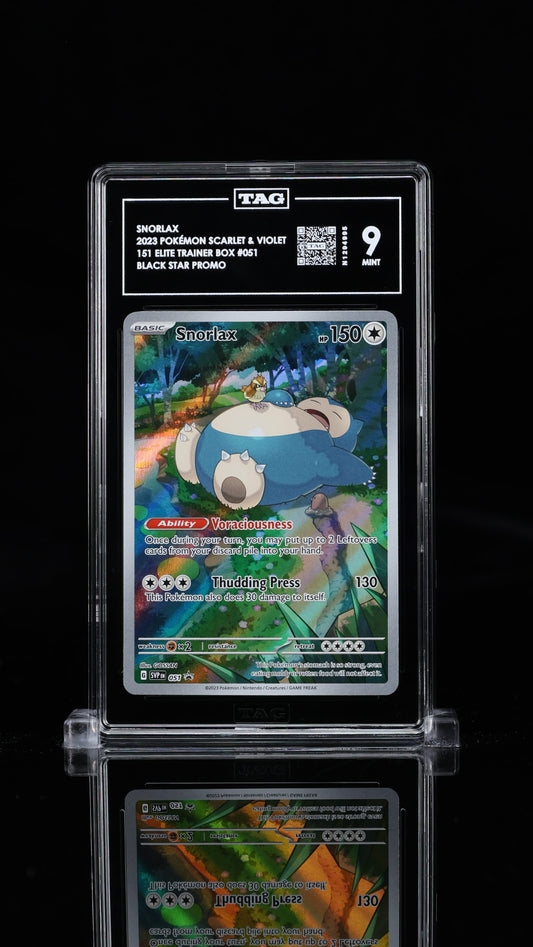 Snorlax- #51 Scarlet & Violet Promos- TAG 9
