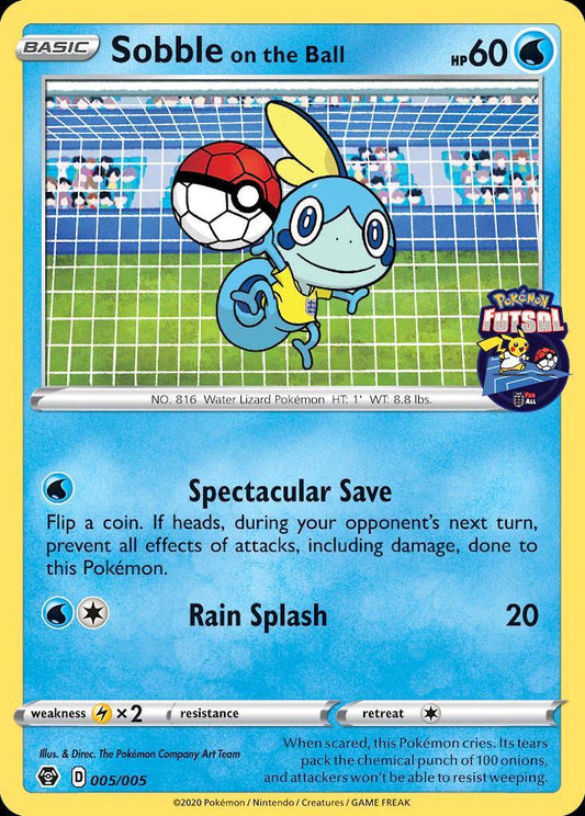 #5 Futsal Collection- Sobble on the Ball (NOT SEALED)