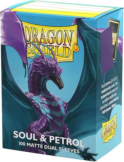 Dragon Shield Matte Dual Soul & Petrol Sleeves 100ct