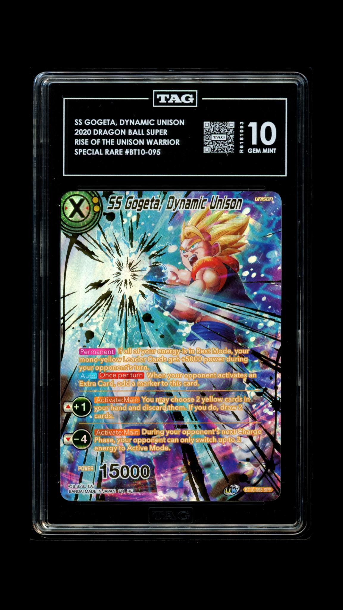 SS Gogeta, Dynamic Unison- Rise of the Unison Warrior #BT10-095- Tag 10