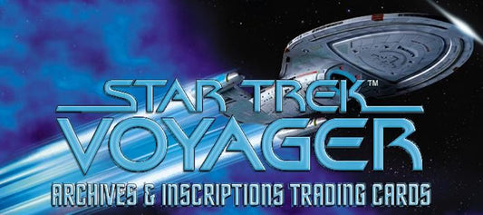 Rittenhouse Star Trek Voyager Archives & Incriptions Trading Cards