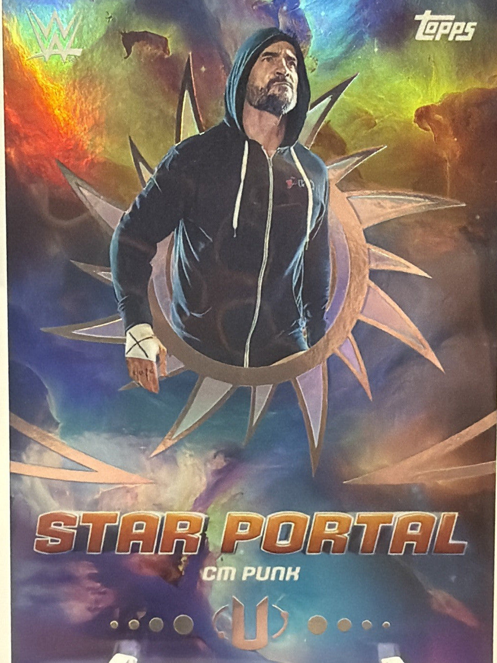 2025 Topps Universe- CM Punk Star Portal (SPO-13)