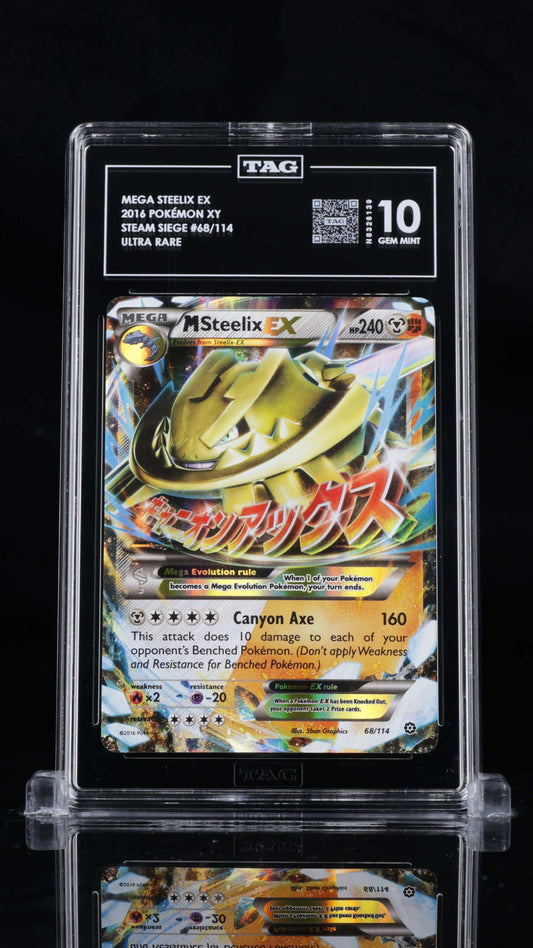 Mega Steelix- #68 Steam Siege- TAG 10