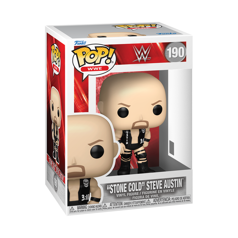 #190 "Stone Cold" Steve Austin Funko Pop