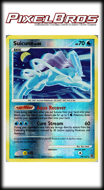 #19 Secret Wonders - Suicune (Reverse Holo)(LP)