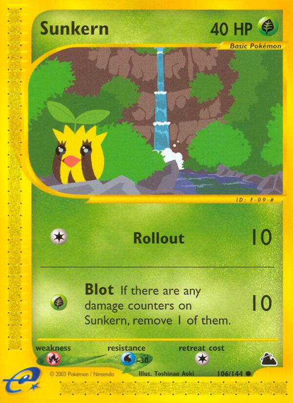 #106 Skyridge- Sunkern (non-holo)