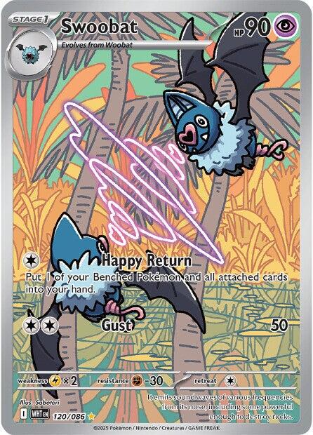 #120 White Flare- Swoobat