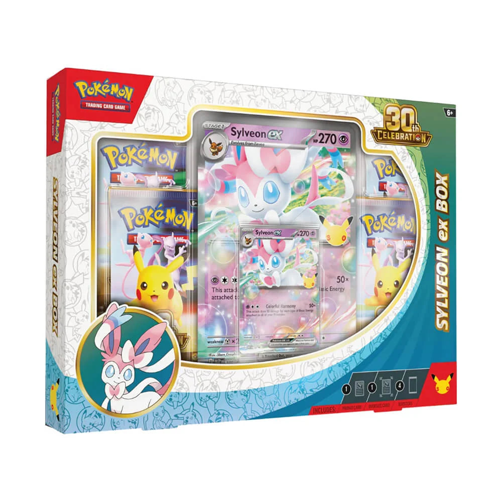 Pokemon 30th Celebration Sylveon EX/ Greninja EX Box *Releases September 16, 2026*
