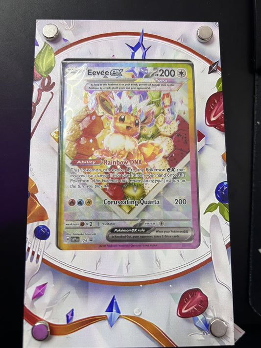 #174 Prismatic Evolutions SPC Promo - Eevee ex with Extended Frame