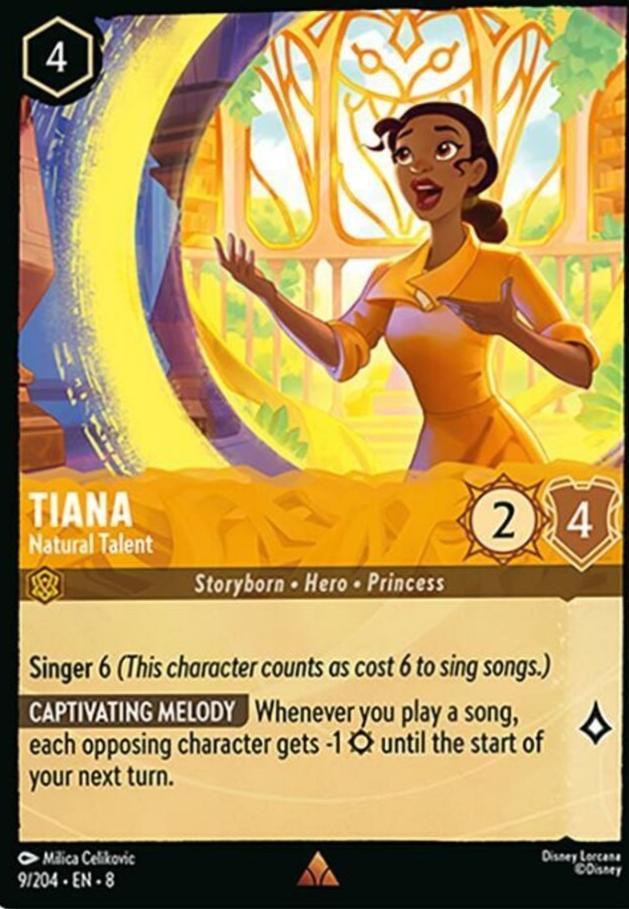 #9 Reign of Jafar- Tiana: Natural Talent (Foil)