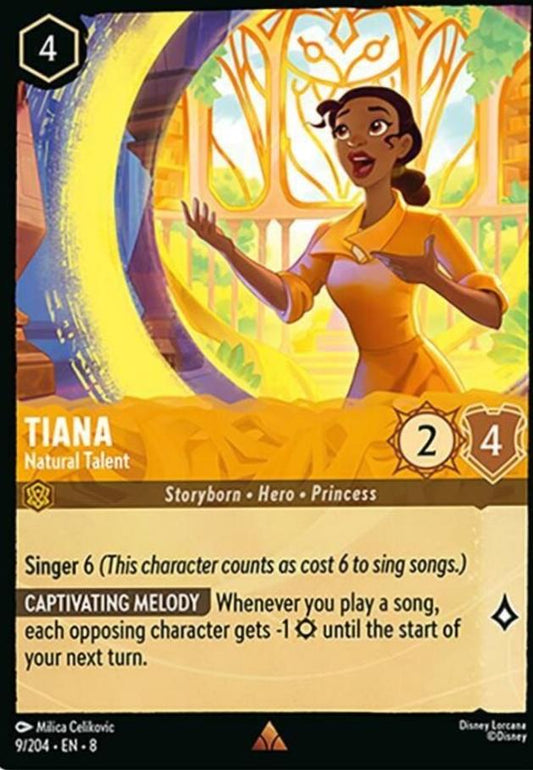 #9 Reign of Jafar- Tiana: Natural Talent (Foil)