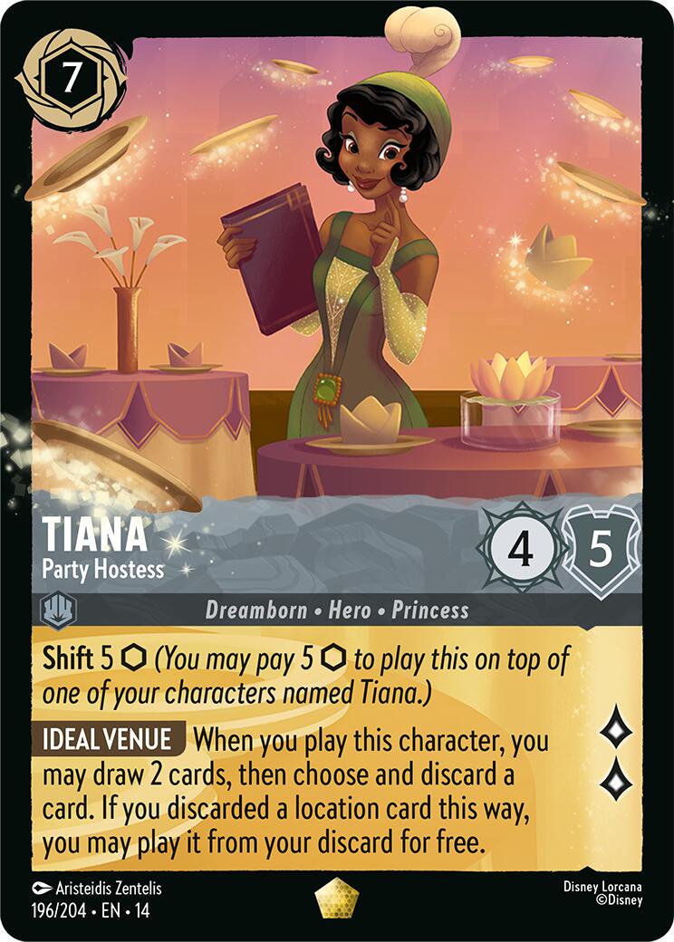 #196 Hyperia City- Tiana (Legendary, non-holo)