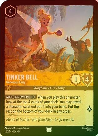 #12 Fabled- Tinker Bell (Generous Fairy) (Foil)