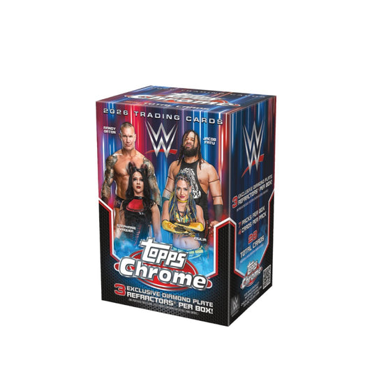 WWE Topps Chrome 2026 Blaster Box