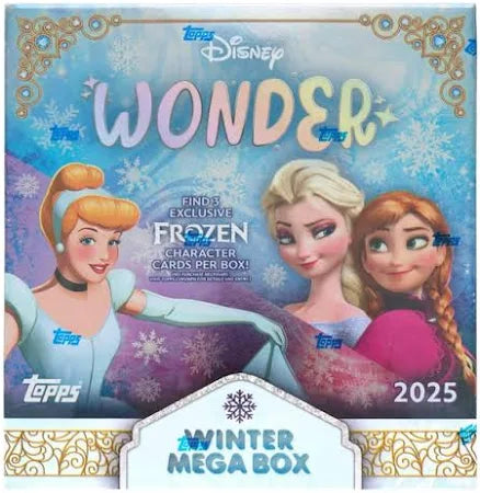 Topps Disney Wonder 2025 Winter Mega Box