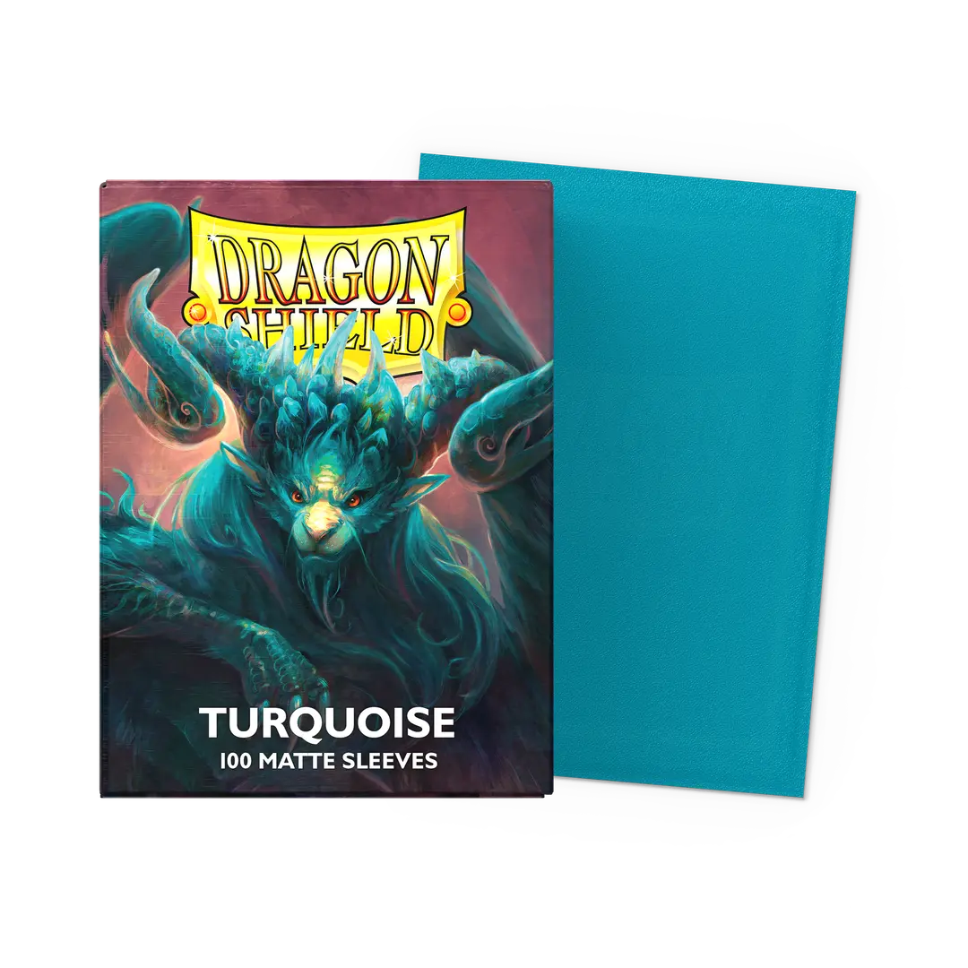 Dragon Shield Matte Turquoise Atebeck Sleeves- 100 count (Copy)