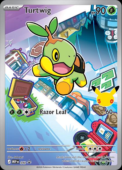 #40 Mega Evolution Promos- Turtwig