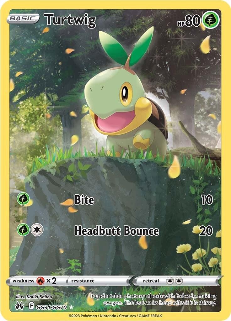 #GG31 Crown Zenith Galarian Gallery- Turtwig