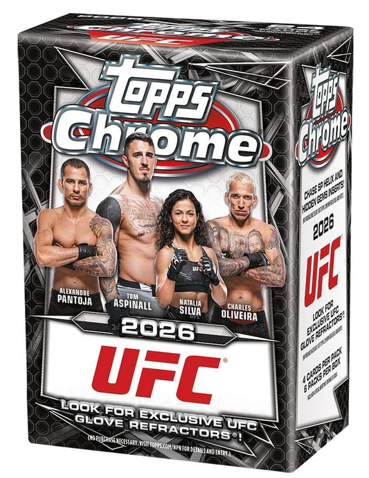 UFC Topps Chrome 2026 Value Box