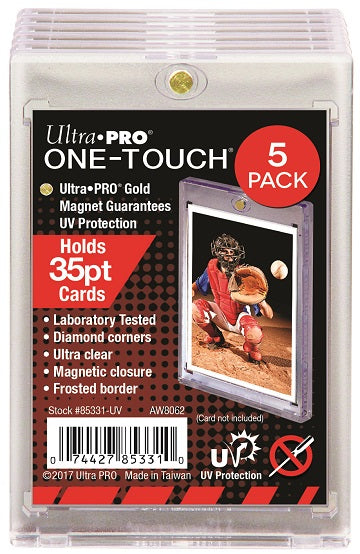 Ultra-Pro One-Touch  Trading card holder 35pt- 5 pack