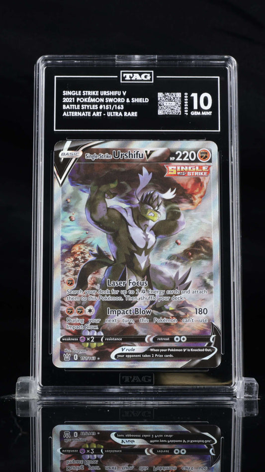 Single Strike Urshifu V- #151 Battlestyles - TAG 10