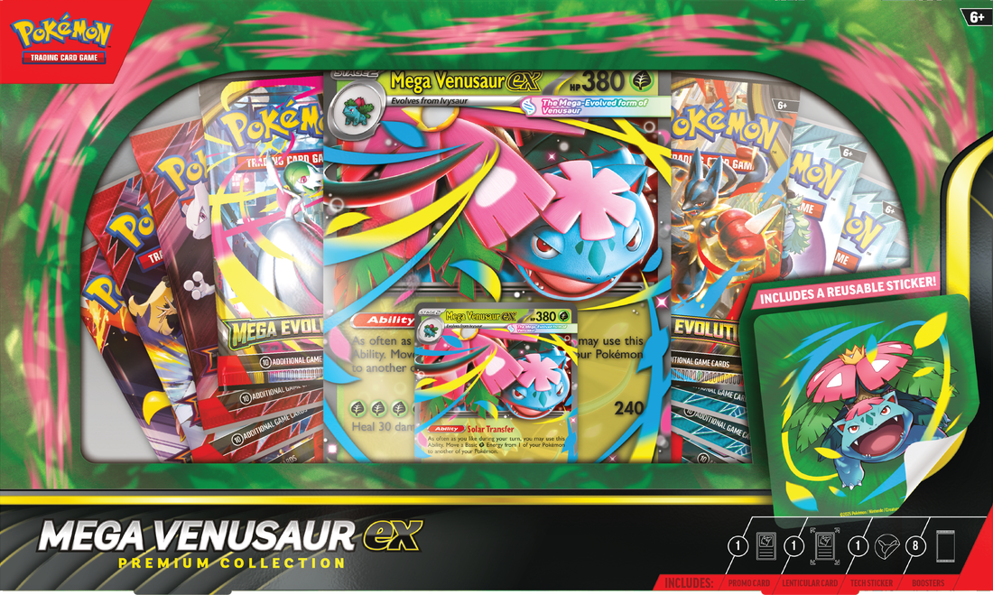 Pokemon Mega Venusaur EX Premium Collection *Releases Dec 5/25*